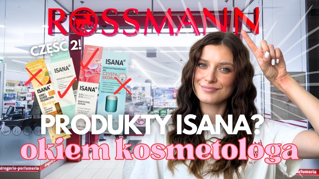KOSMETYKI ISANA do twarzy - tanie i DOBRE kosmetyki z drogerii? 💸🧴| KOSMETOLOG POLECA