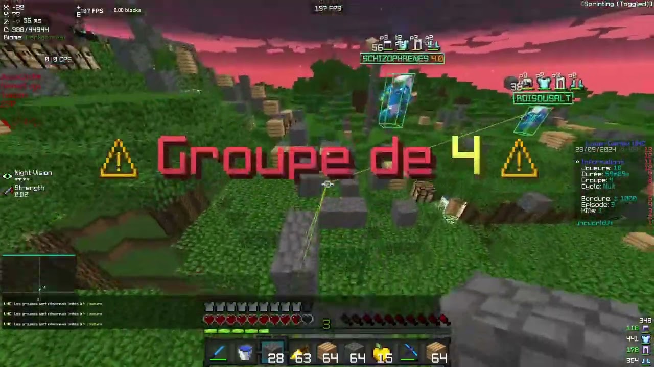 destruction de petit tdc sur uhc world après un stomp de game ultra fou ft. vape v4