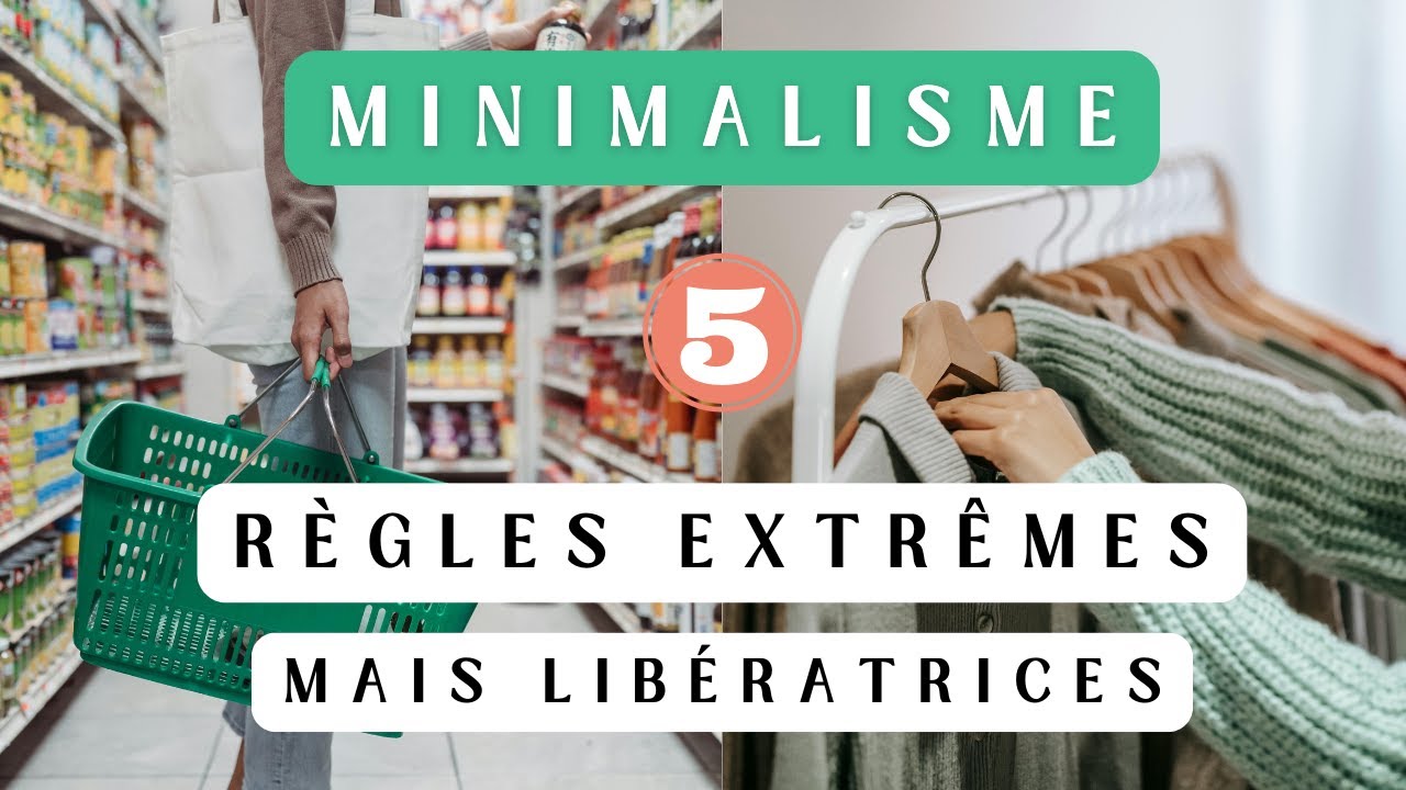 5 règles minimalistes radicales pour ne plus jamais accumuler