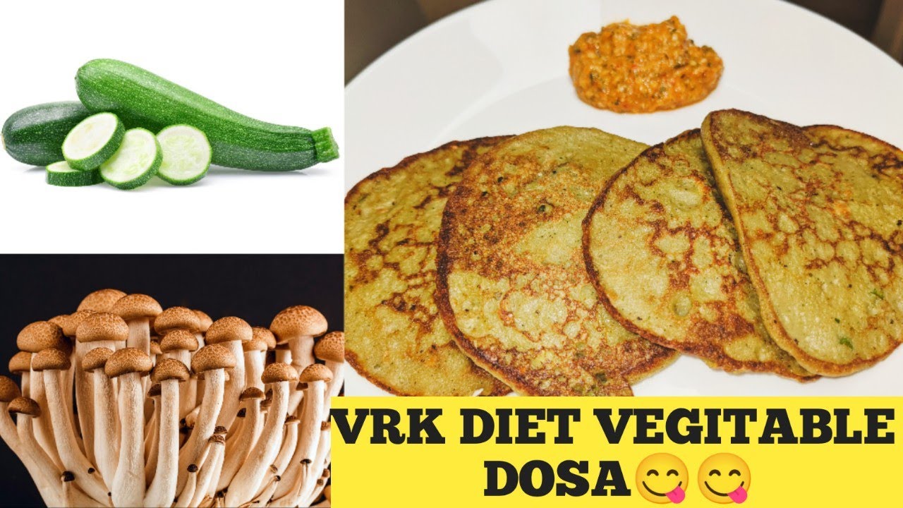VRK DIET RECIPES PART -28 // VRK diet vegetable Dosa // VRK diet dosa //  healthy dosa recipe// VRK