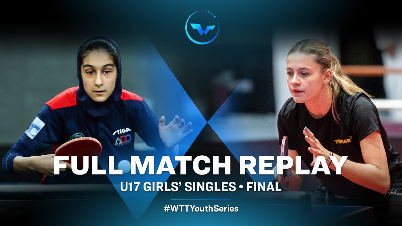 Baran ARJMAND (IRI) VS Lilou MASSART (BEL) | U17 GS F | WTT Youth Contender Batumi 2023