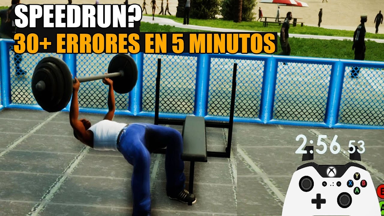 ¿Cuántas características eliminadas encuentras en GTA SA Definitive Edition en 5 minutos?