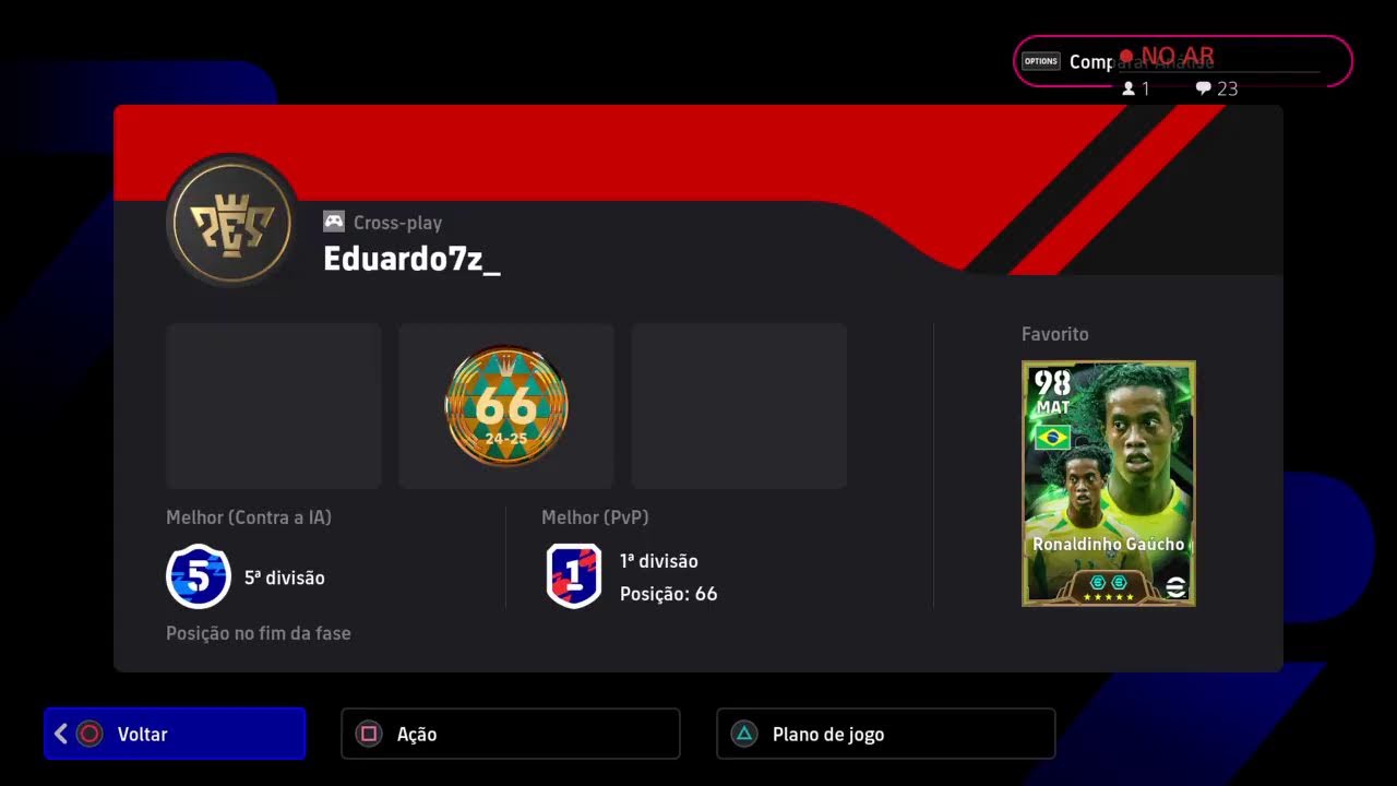 Efootball Palmeiras jogando com ia chorar e livre