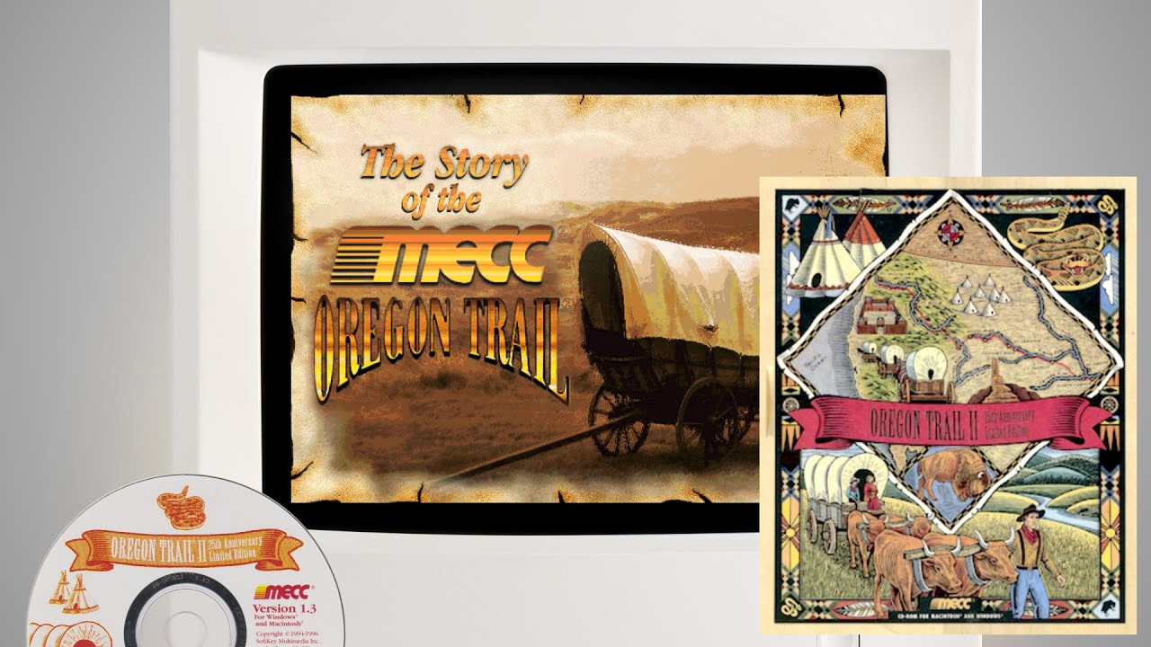 The Story of The Oregon Trail - MECC, 1996 - Windows (4K)