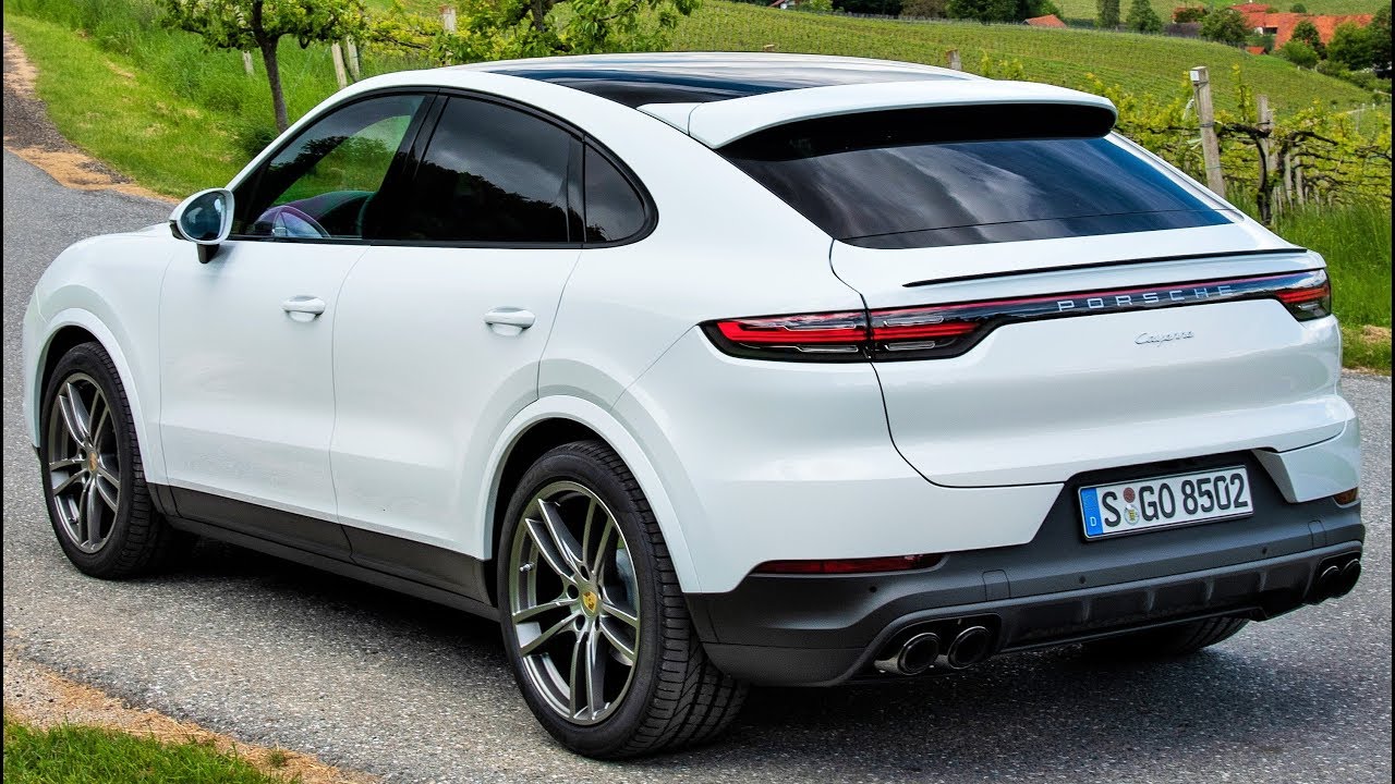 2020 White Porsche Cayenne Coupe - Luxury Performance SUV