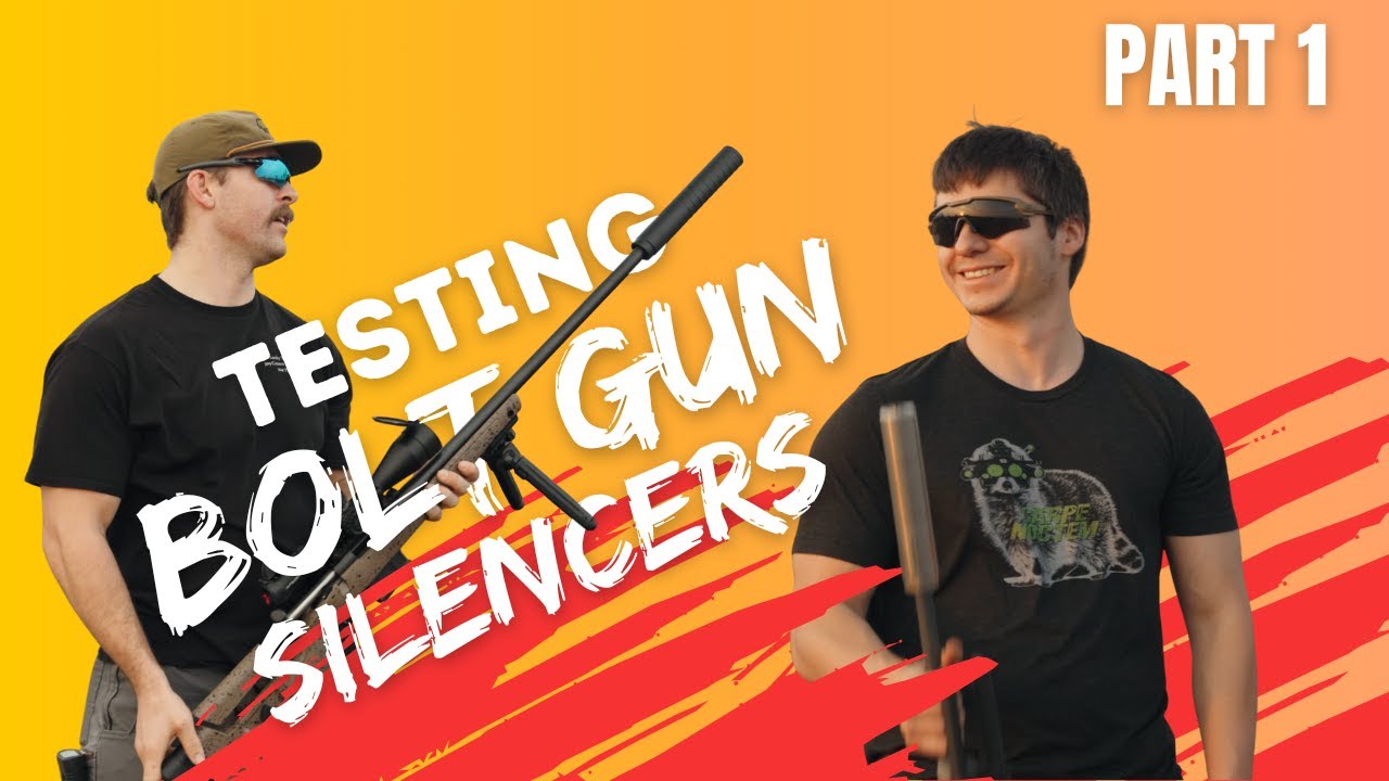 Testing Bolt Gun Silencers NOT SCIENCE