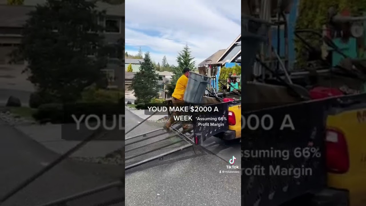 Зарабатываю 2 тысячи в неделю на стрижке газонов!