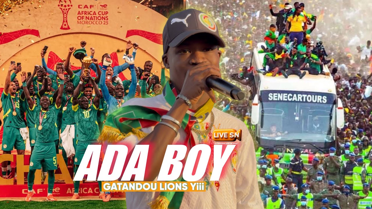 TERU GAINDÉ Yiii🇸🇳 ADA BOY ASSURE LE SHOW avant L’arrivée des Lions #livesn 