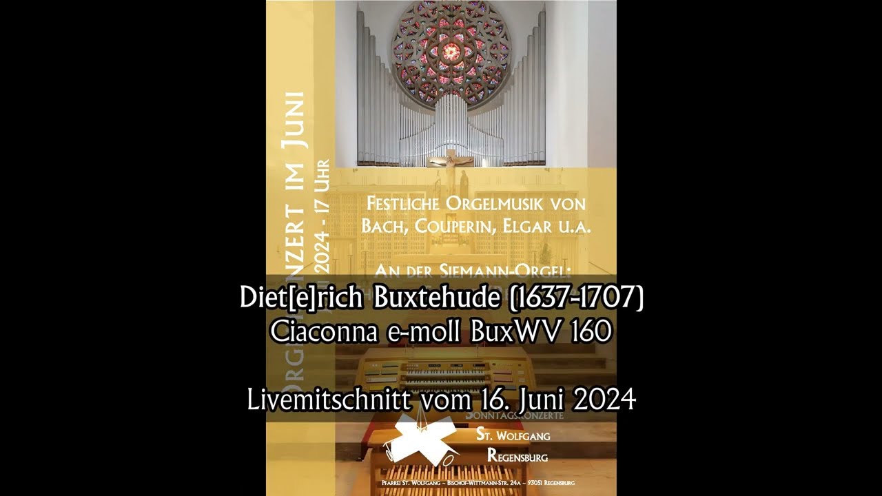 D. Buxtehude Ciaconna e-moll BuxWV 160