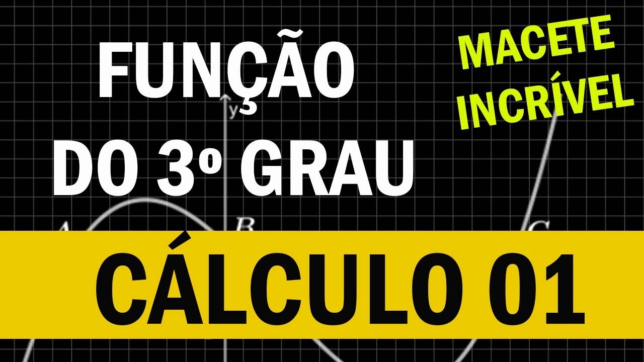 Aula #12- Função do 3º Grau (Cálculo 1)