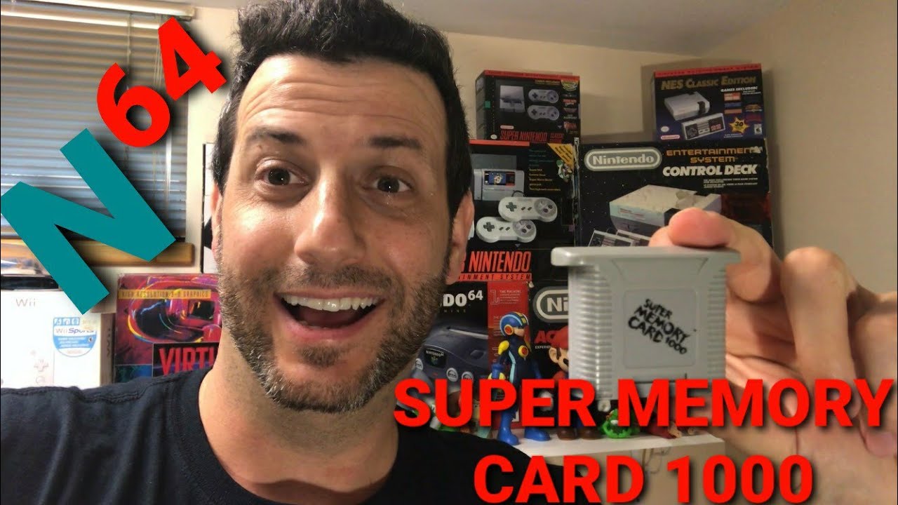 N64 Super Memory Card 1000 - Nintendo 64