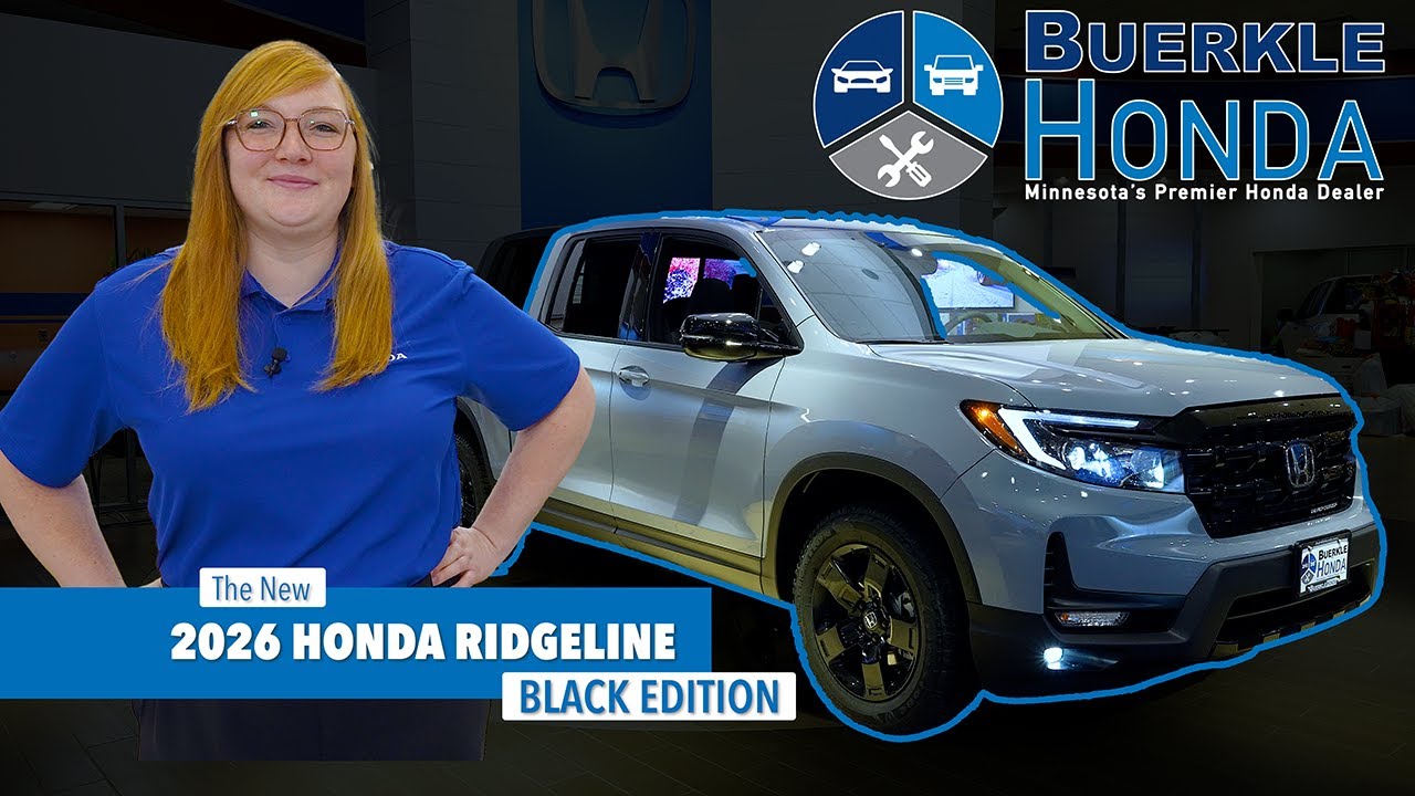2026 Honda Ridgeline | Black Edition | WALK AROUND | St Paul, Mpls, Brooklyn Center, MN