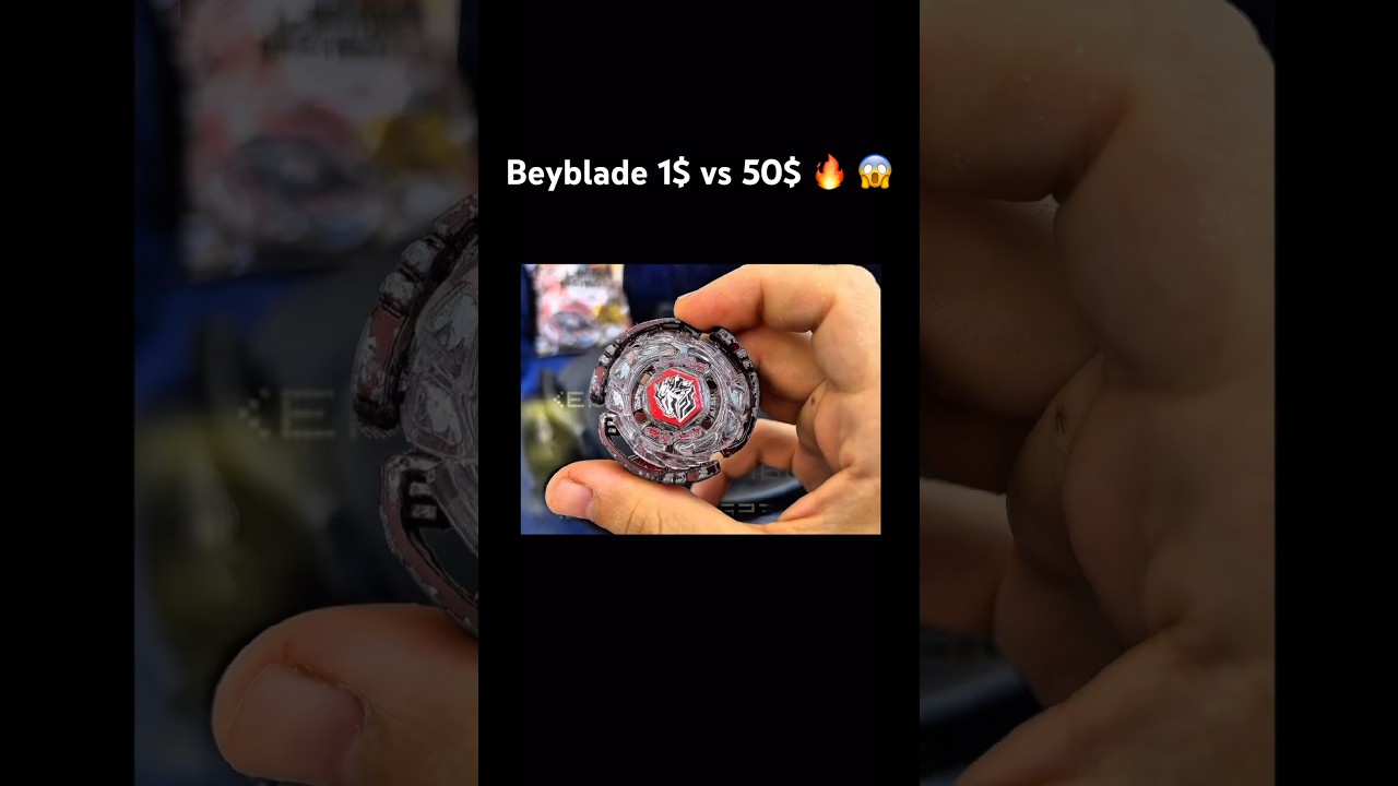 A 1$ Beyblade vs 50$ Beyblade Who is the best? 
