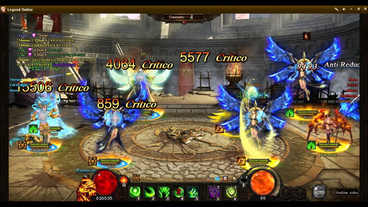 Legend Online - En Español Arenas ( Aparicion EvilDemon )