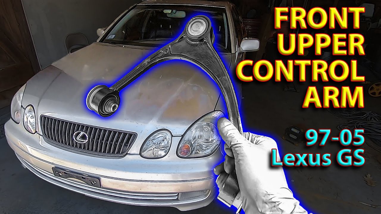 Replacing Front Upper Control Arm 97-05 Lexus GS