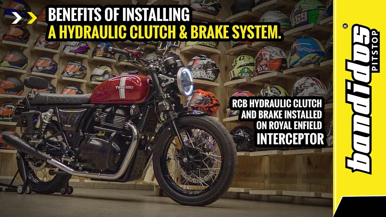 Details & Benefits of Hydraulic Clutch and Brake installed on Royal Enfield Interceptor