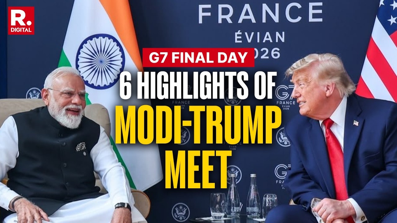 &lsquo;US Will Back India If Attacked&rsquo;: PM Modi and Trump's Top 6 G7 Highlights