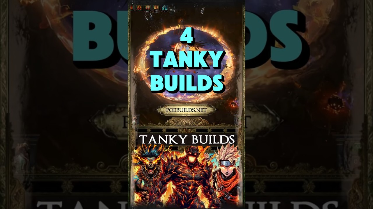 [PoE 3.26] 4 SUPER TANKY BUILDS - POE BUILDS