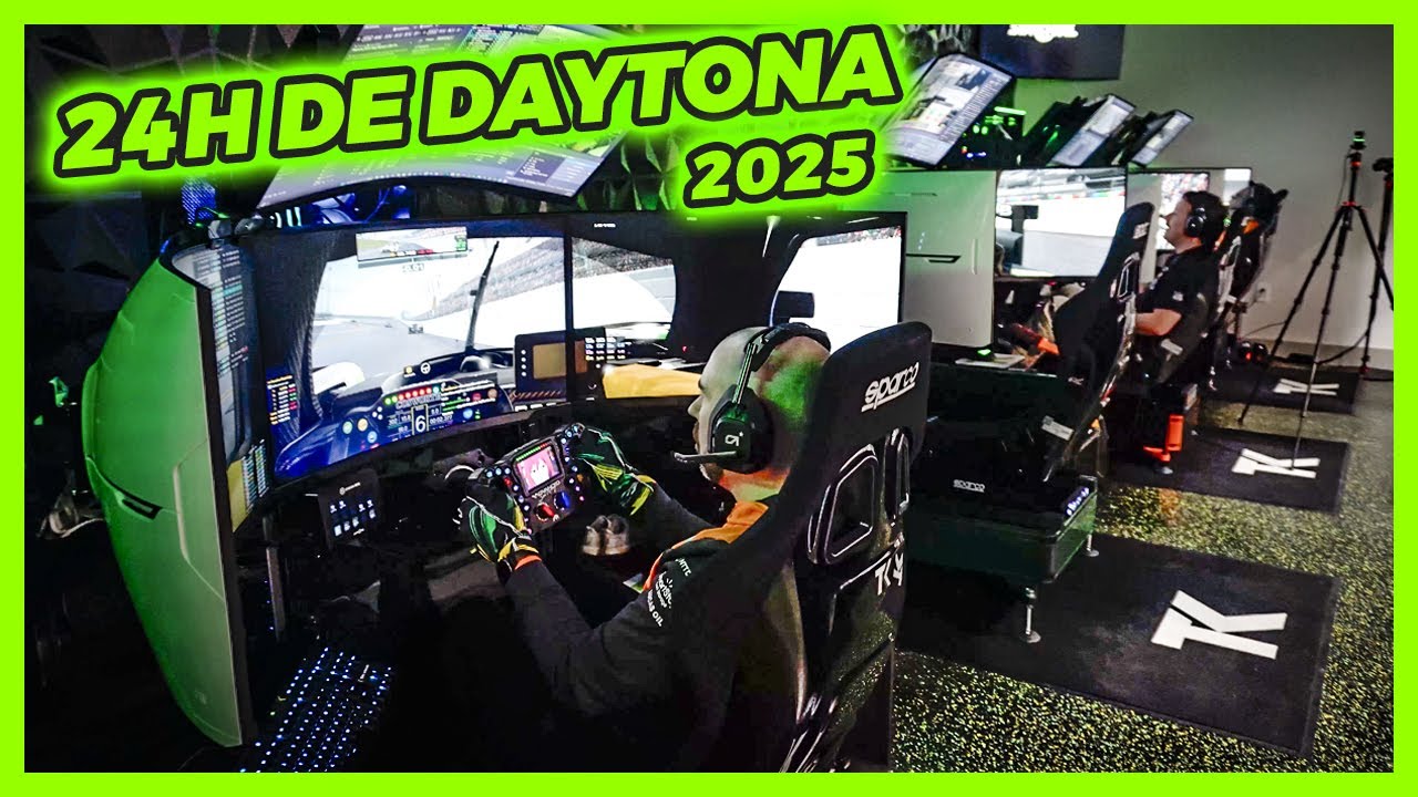 Final dramático nas 24h de Daytona no iRacing!