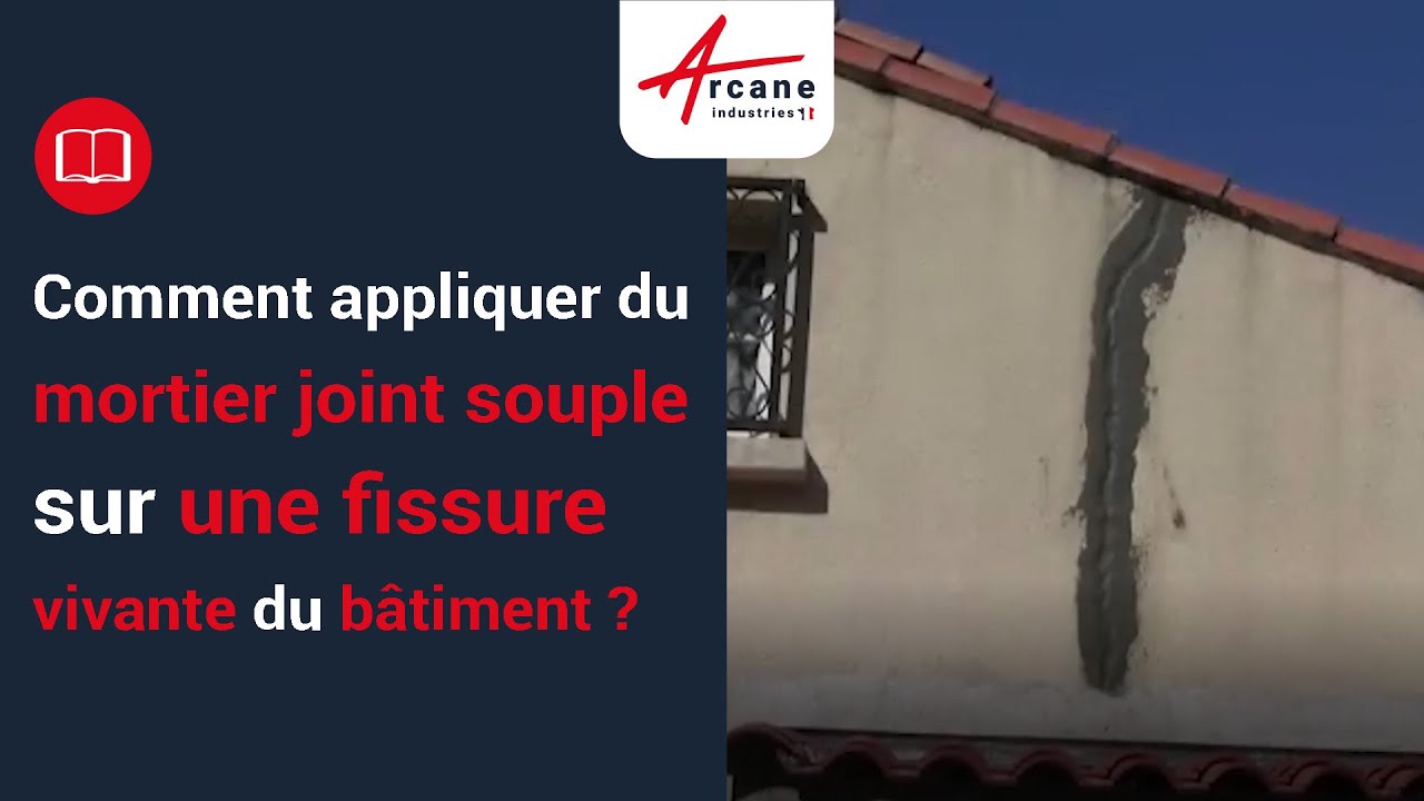 Réparer une fissure de mur extérieur et intérieur en 3 étapes