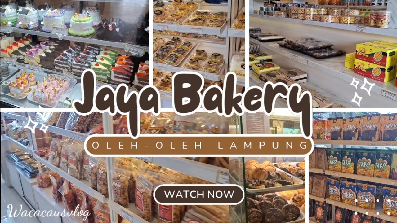 Jaya Bakery Lampung - Toko Kue Oleh-Oleh Lampung - Shop With Me [4K] [HD]