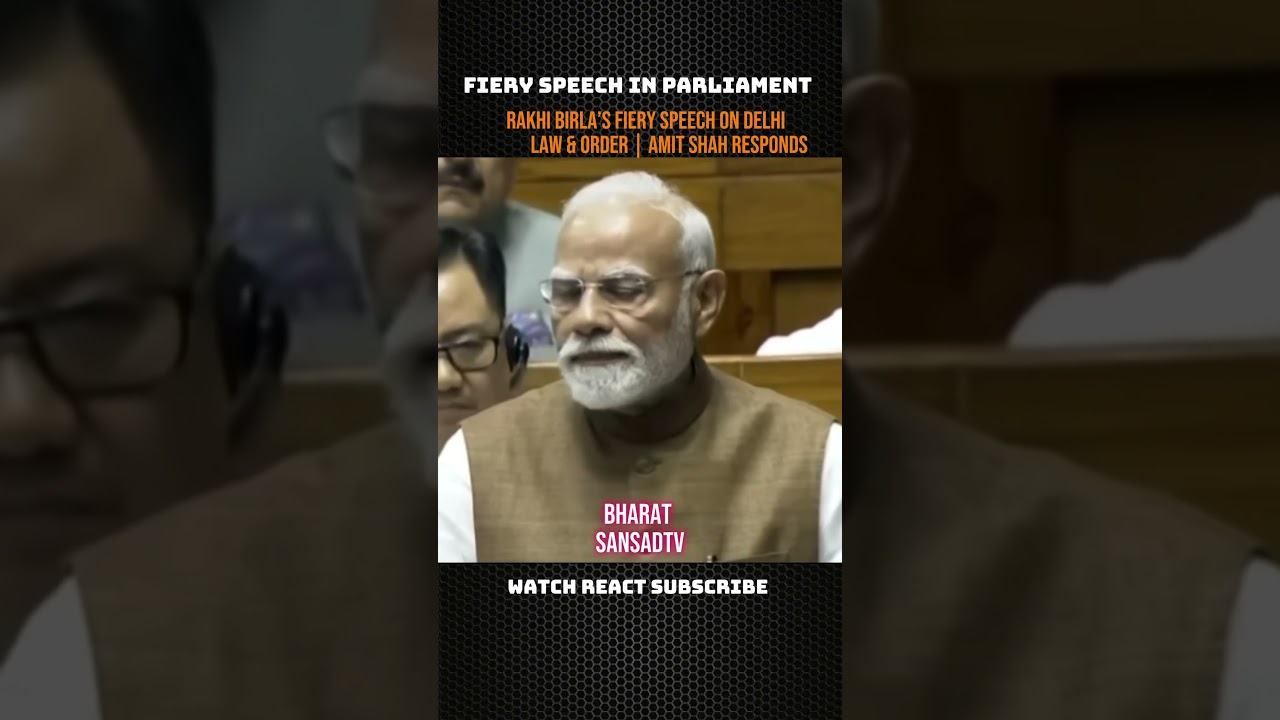 Fiery speech in parliament Rakhi birla