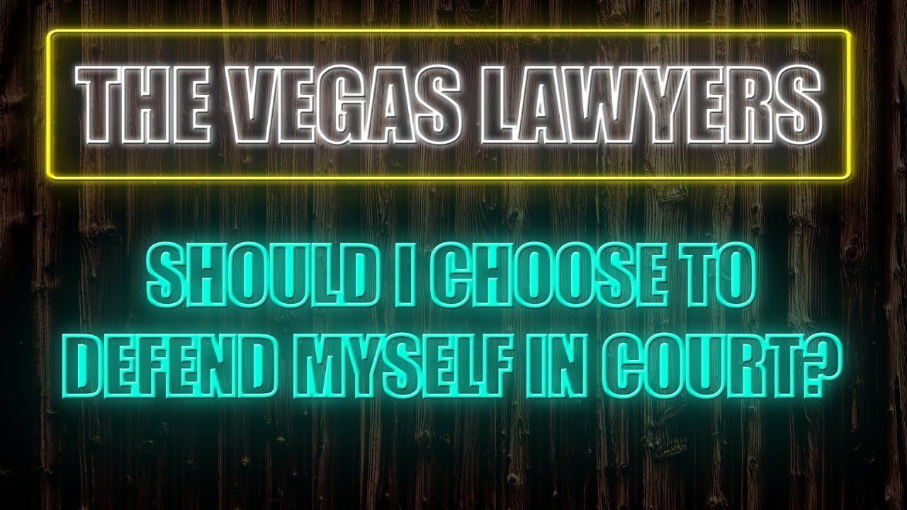 Should I choose to defend myself in court?