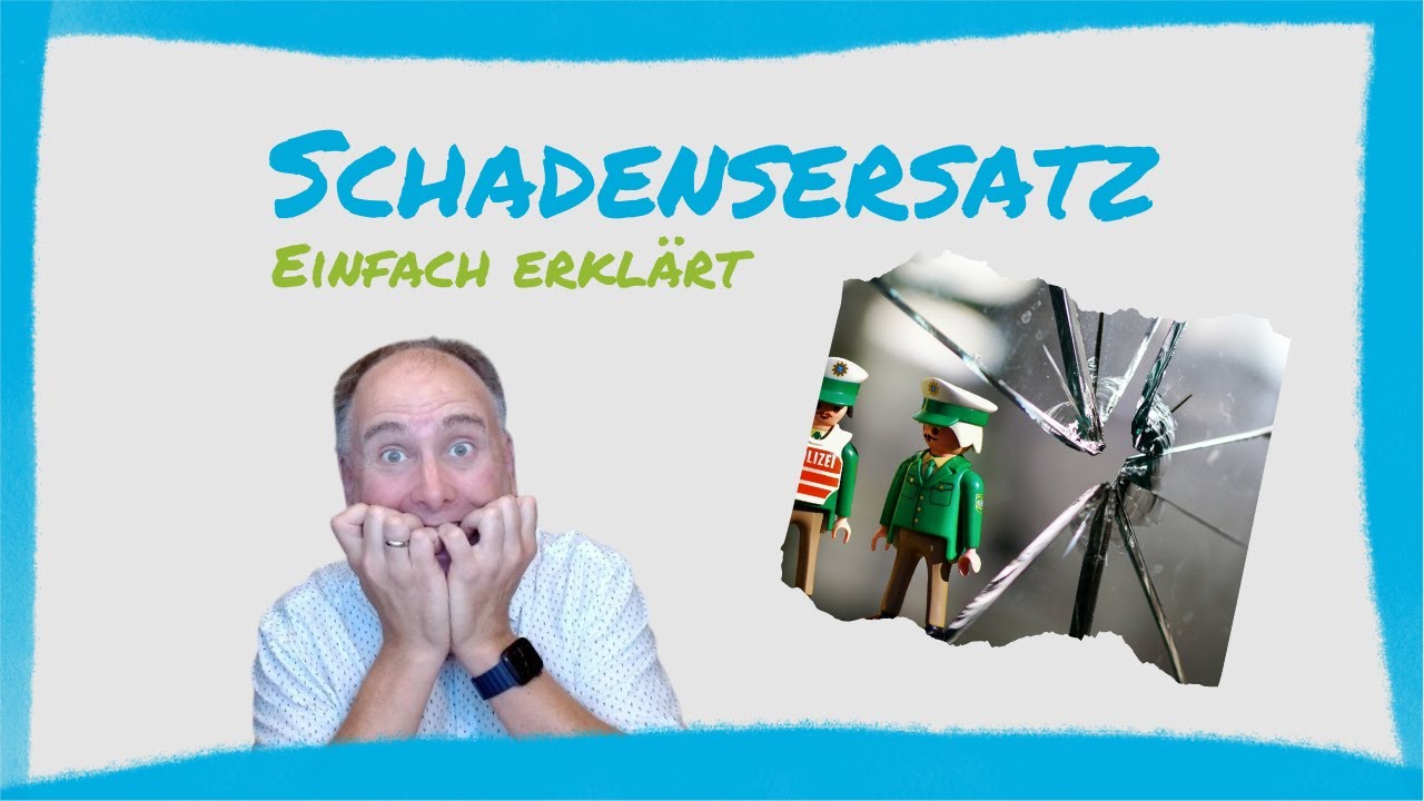 Schadensersatz - einfach erkl&auml;rt !