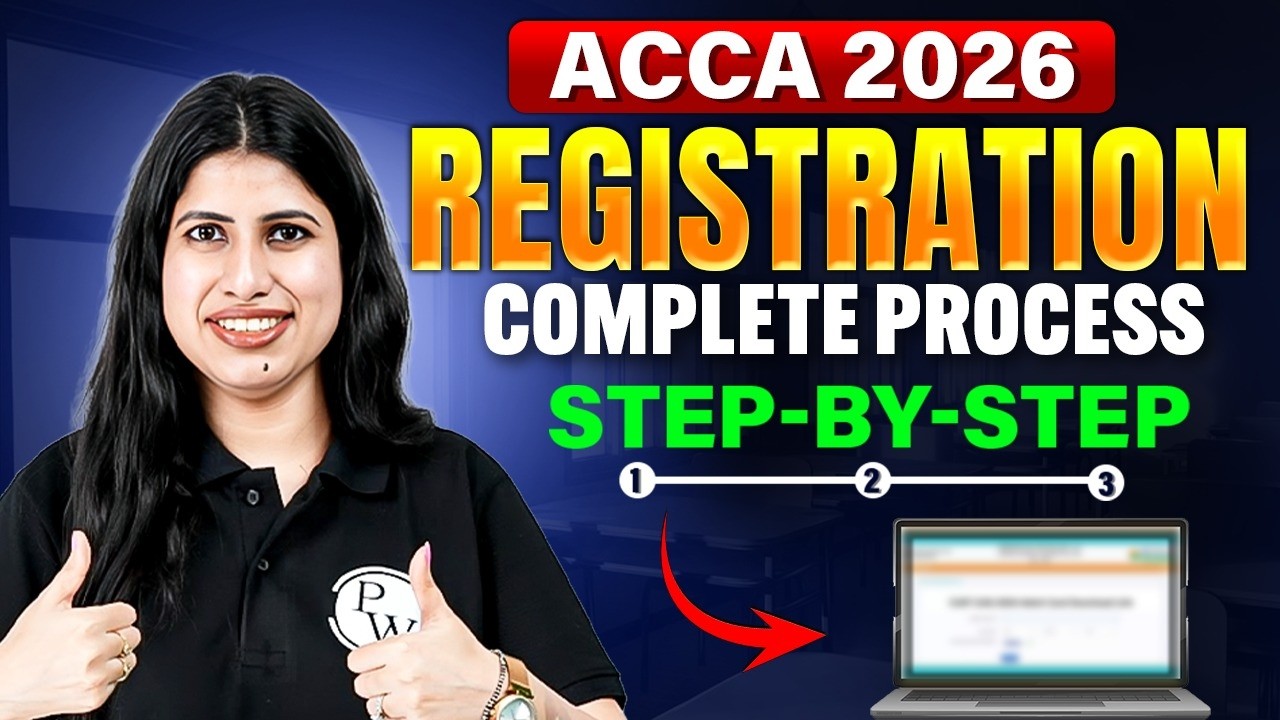 ACCA Registration Complete Process 2026✅| Step-by-Step Registration & Exemption Guide