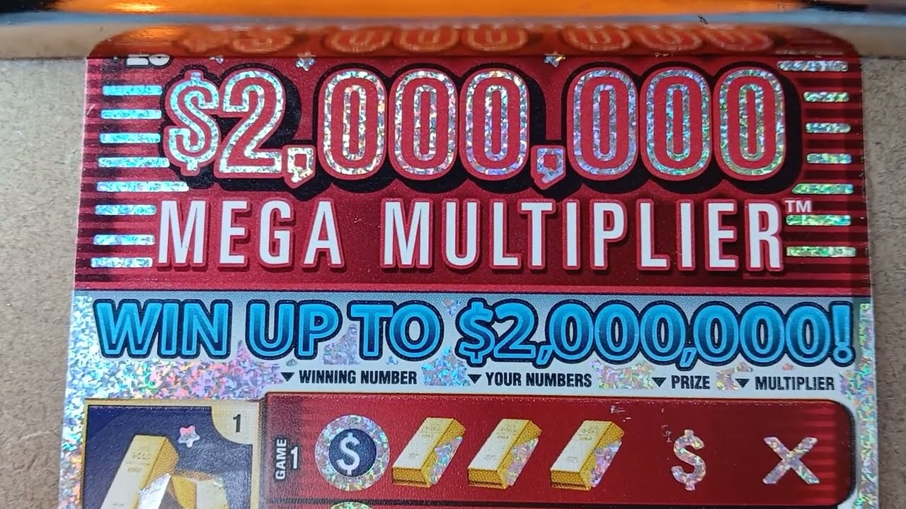 $2,000,000 Mega Multiplier - Michigan Lottery - 6/10/25
