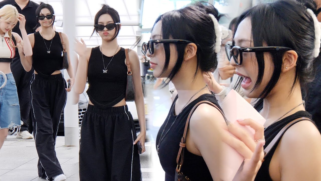 베이비몬스터 치키타 '라미 챙기는 다정한 막내' 출국 직캠 (BABYMONSTER CHIQUITA)｜인천공항 240729