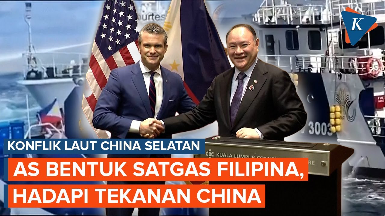 AS-Filipina Bentuk Satgas di Laut China Selatan untuk Hadapi Ancaman China