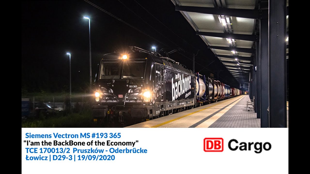 [DB Cargo] 193-365 | TCE 170013/2 Pruszk&oacute;w - Oderbr&uuml;cke | Łowicz 19/09/2020