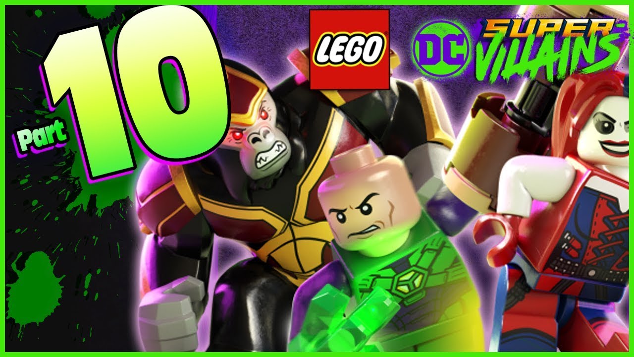 LEGO DC Super Villains Walkthrough Part 10 Fight at the Museum (co-op)