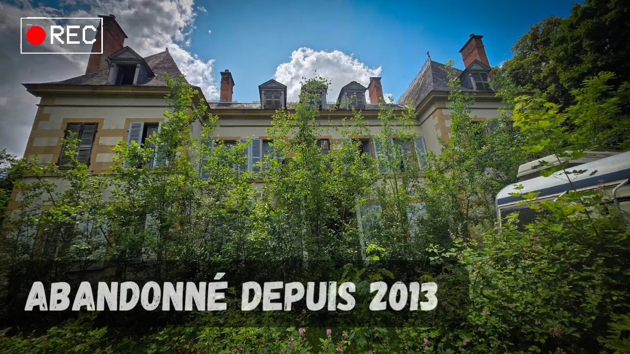 J'explore le MANOIR ABANDONNÉ d'une riche famille Suisse ! | URBEX