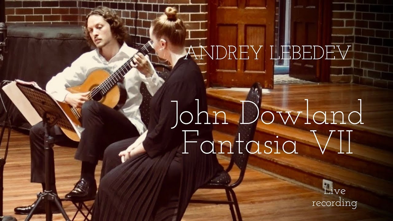 Fantasia No.7 by John Dowland, performed by Andrey Lebedev