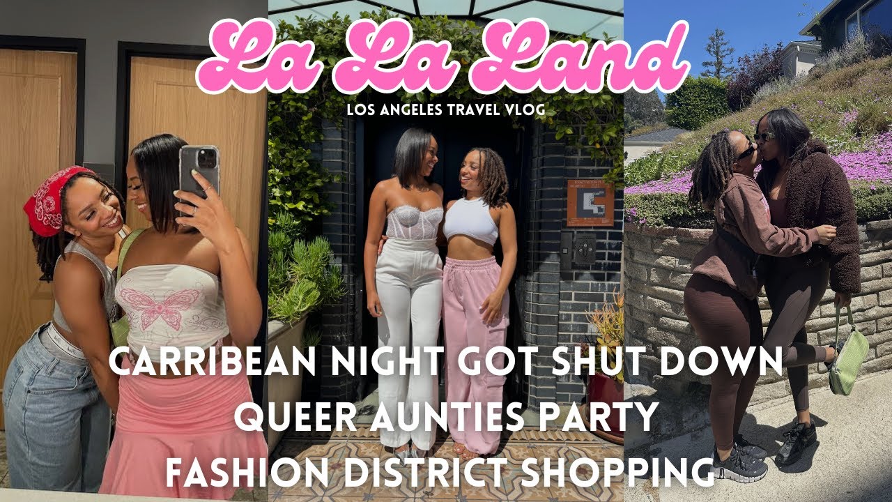 SYD&KELLY - LOS ANGELES VLOG | LGBT COUPLE | TRAVEL VLOG | BLACK LESBIANS