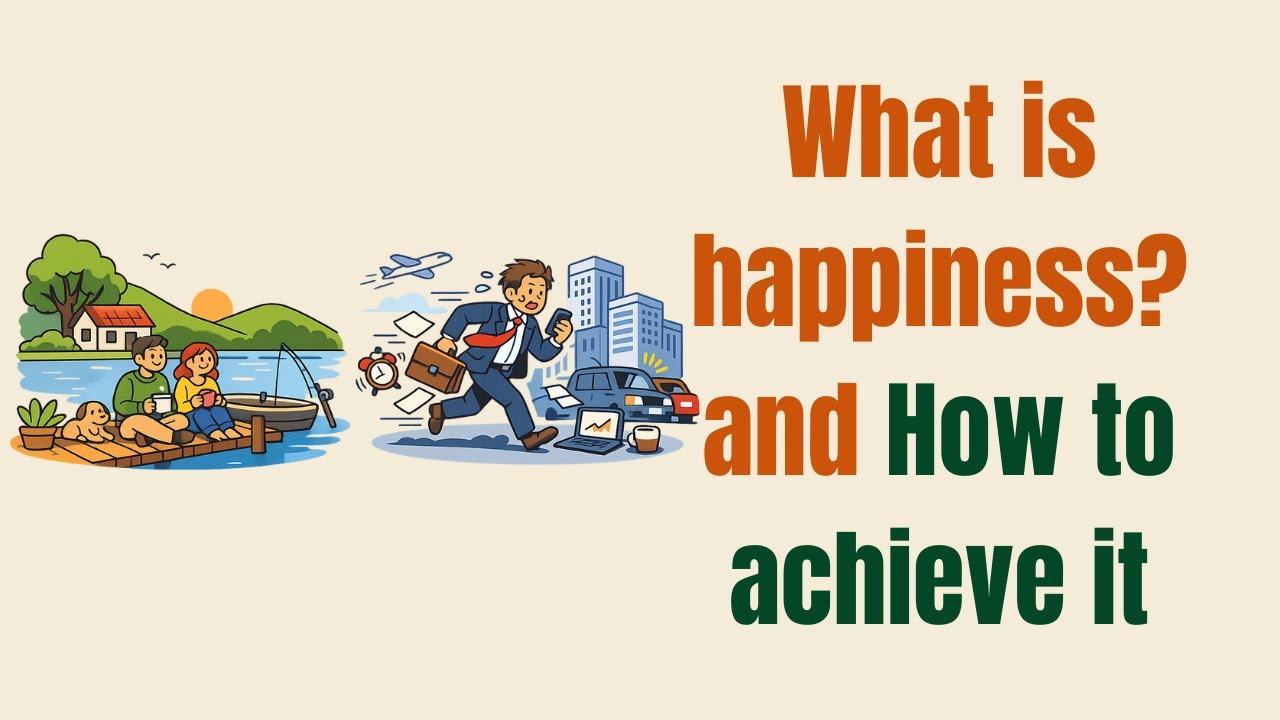 What is happiness? And how to achieve it