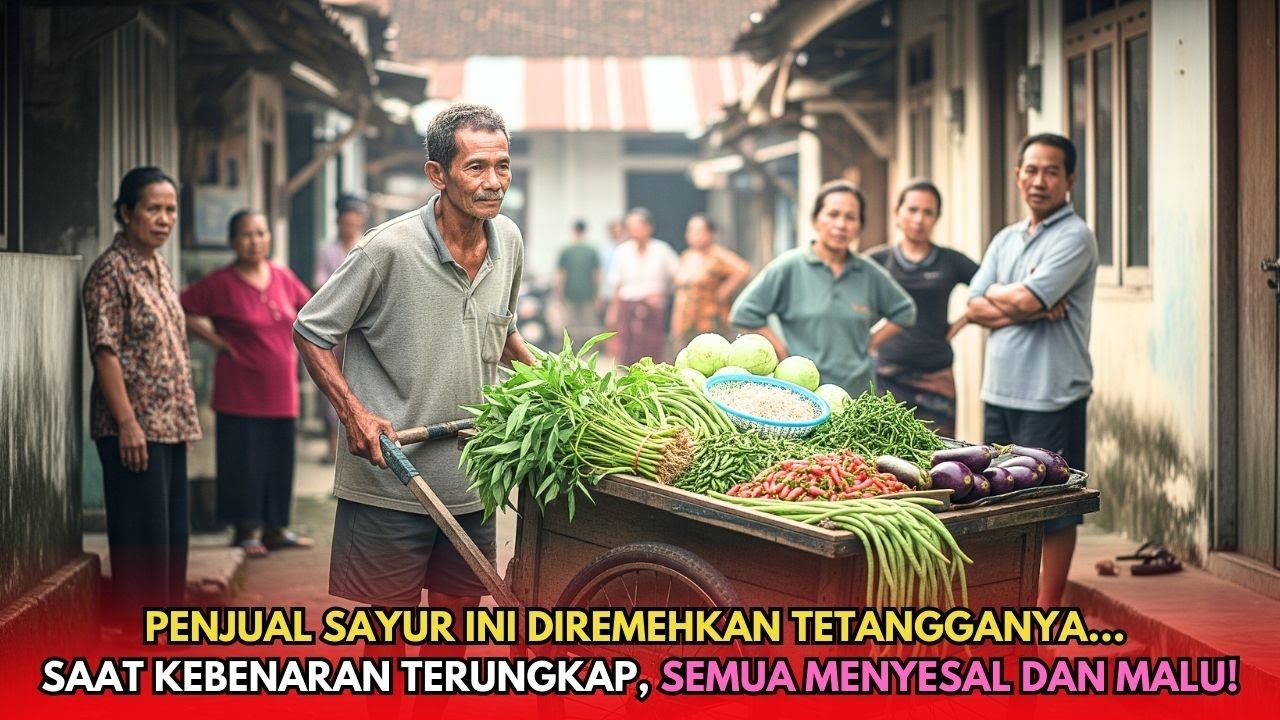Penjual Sayur Ini Diremehkan Tetangganya… Saat Kebenaran Terungkap, Semua Menyesal dan Malu!
