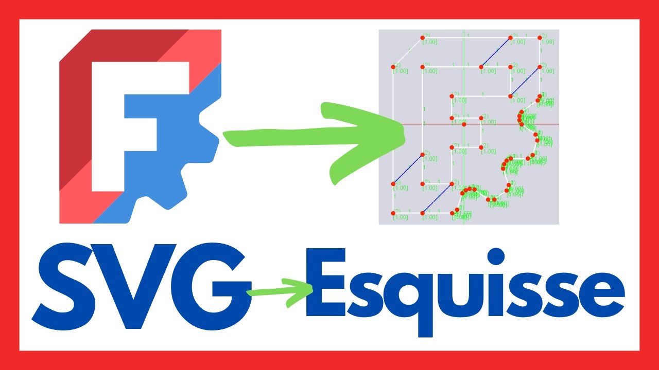 Convertir une Image SVG en Esquisse FreeCAD