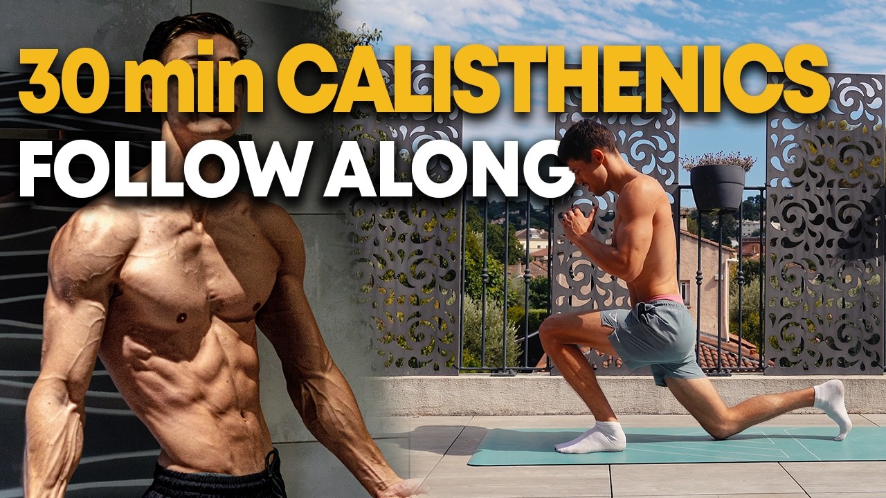 30 min CALISTHENICS Workout at Home | Follow Along
