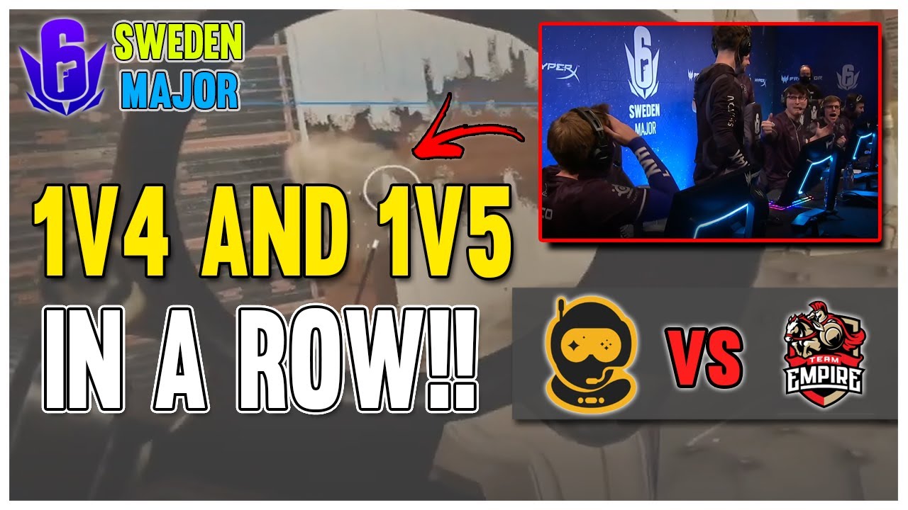 RAMPY AND FULTZ MAKING HISTORY IN MAJOR! 😱😱 SIX SWEDEN MAJOR HIGHLIGHTS | BEST OF SIEGE