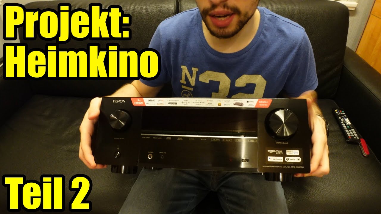DENON AVR-X3800H - Projekt: Heimkino - Teil 2 - Computer 46 [DE] [4K]