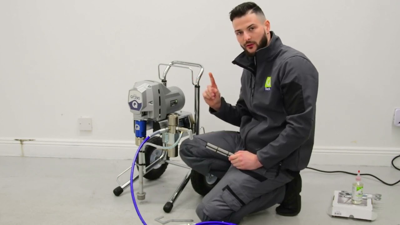 How to change the manifold filter on the QTech QT290