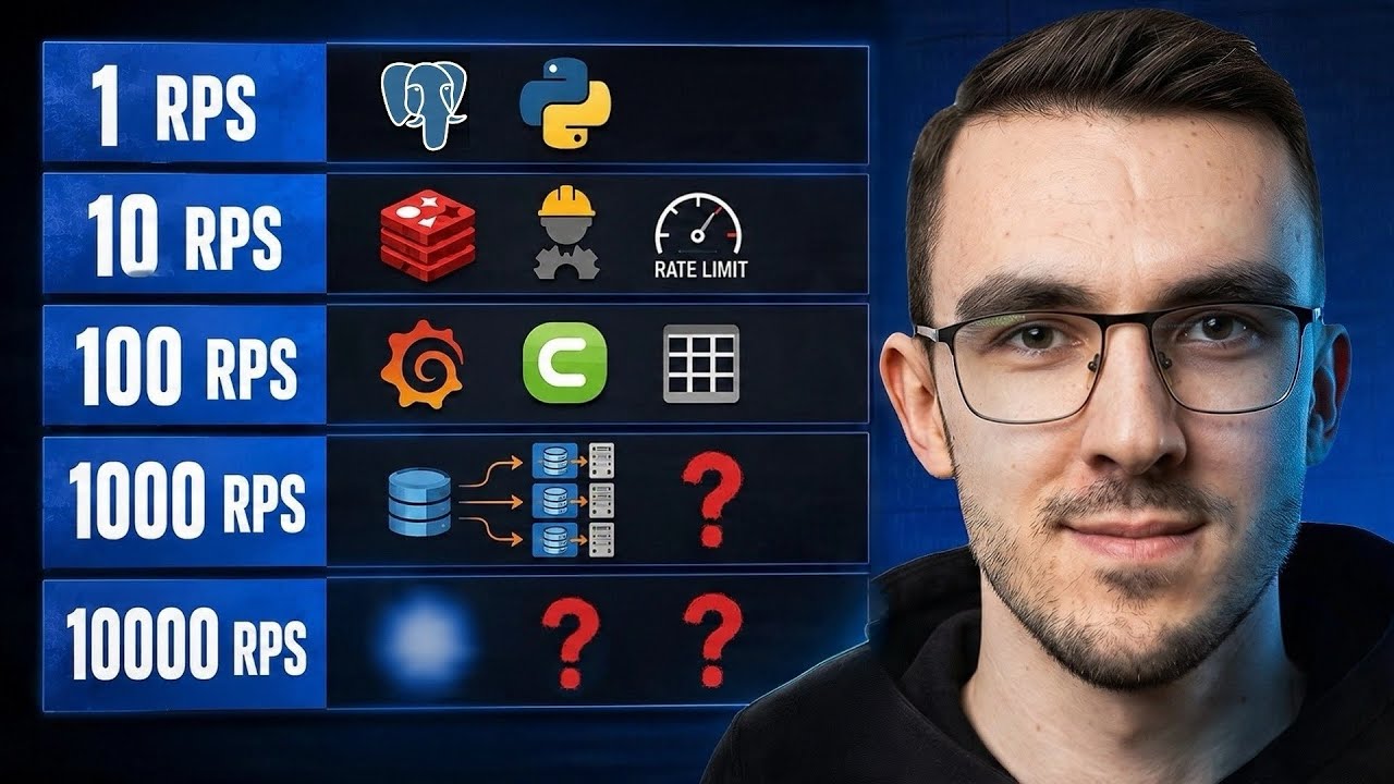 От 1 до 10 000 RPS: Как масштабируется Backend приложение при росте нагрузки