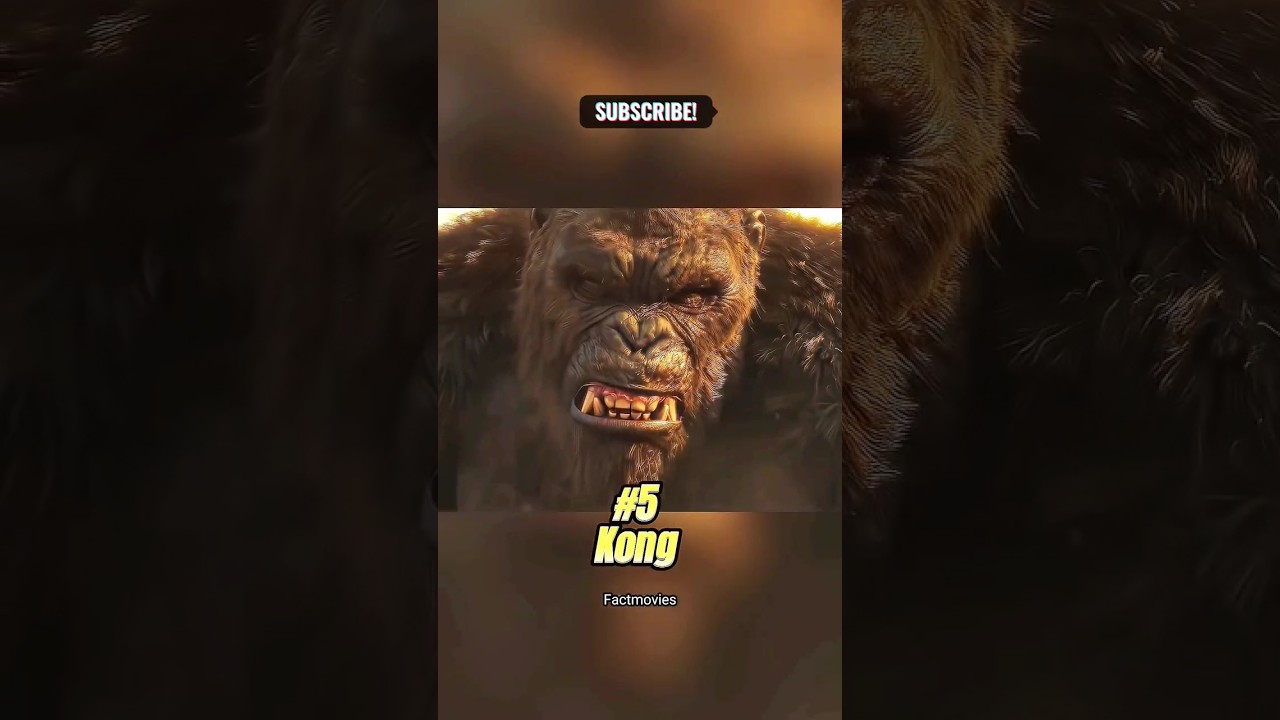 Most Powerful Titans In MonsterVerse! #shorts #viral #trending #godzilla #kong #monsterverse