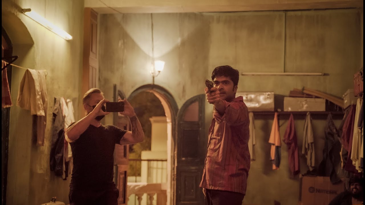 BTS of Vendhu Thanindhathu Kaadu - Single Shot Fight (Mise-en-scène) | #atman Silambarasan TR