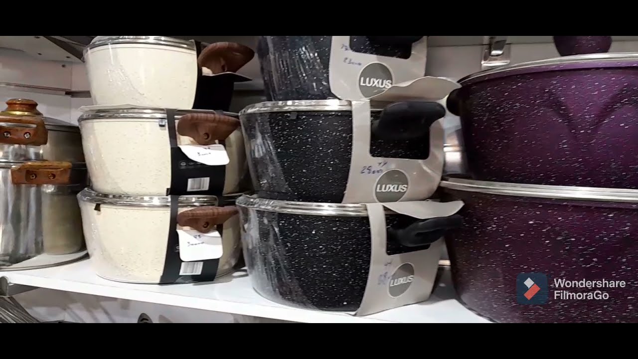 زيارة لمحل لبيع الاواني المنزلية