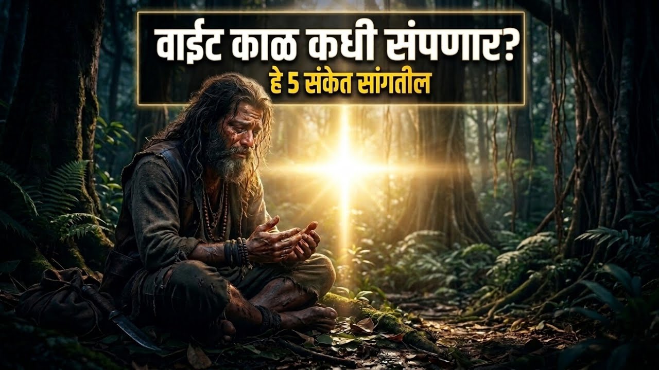 तुमच्या आयुष्यातील वाईट काळ संपण्याचे 5 संकेत | देव देतो हे संकेत