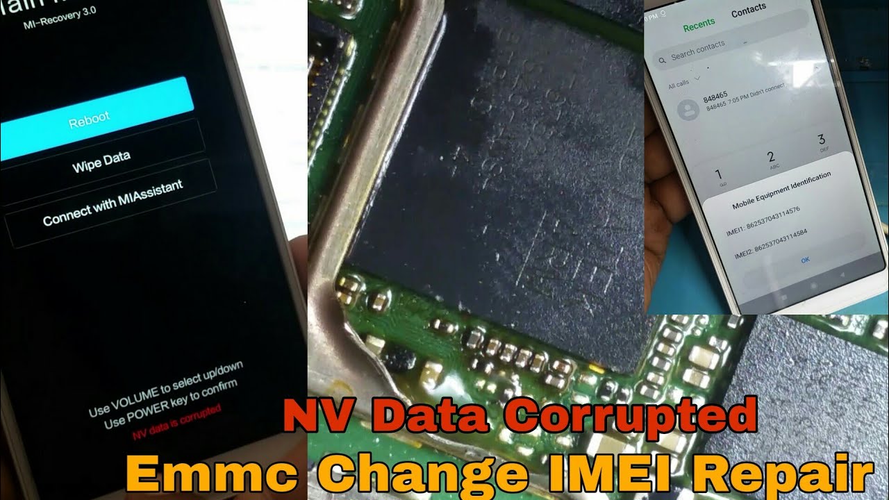 Mi Phone IMEI Repair | Redmi 6/6a IMEI Repair | NV Data Corrupted Solution